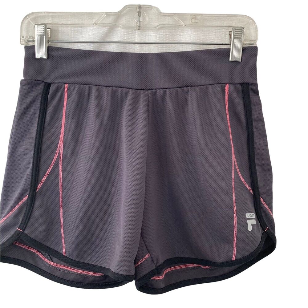 Fila Sport Shorts Running W Brief Womens XS Stretch Athletic Short Shorts